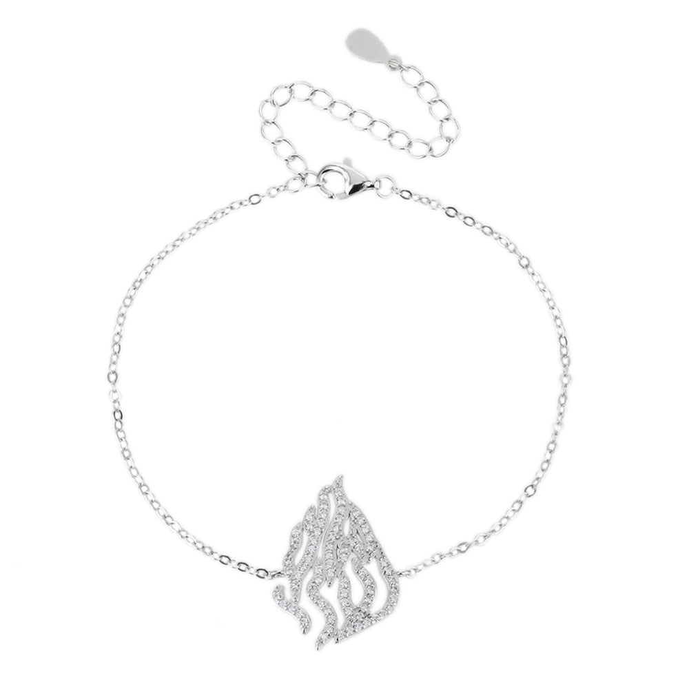 צמיד האש שלי כסף