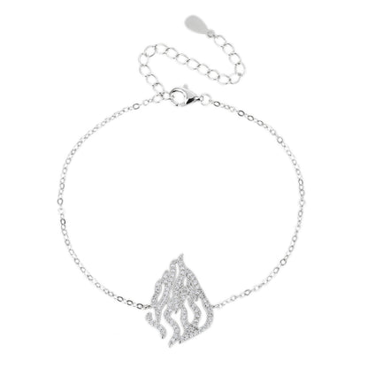 צמיד האש שלי כסף