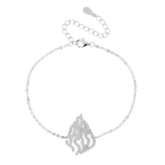 צמיד האש שלי כסף